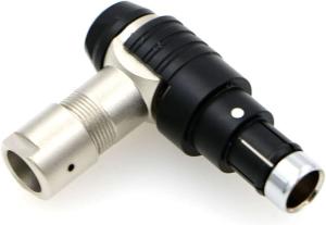 Wholesale Alvin'S Cables Compatible Fischer S102 3 Pin Male Right Angle Connector For ARRI Alexa RED DSMC2 Sony Venice from china suppliers