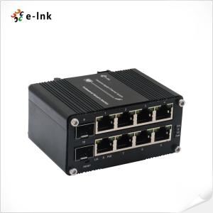 Wholesale Micro Managed 8-RJ45 + 2-SFP PoE Ethernet Switch from china suppliers