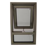 Customizable Glass Aluminum Top Hung Windows For Home Decor Project