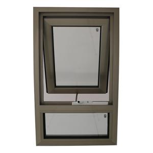 Wholesale Customizable Glass Aluminum Top Hung Windows For Home Decor Project from china suppliers