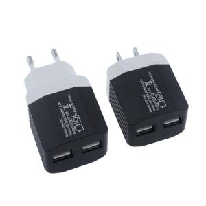 Wholesale 5V 1.2A dual usb charger cheaper price stock cheaper charger free sample power adapter from china suppliers