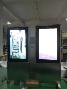 Wholesale Outdoor Floor Standing Advertising Player Lcd 55&quot; Aluminum Alloy Material 50/60 HZ from china suppliers