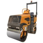 BM2500 Articulated Double Drum Vibratory Roller with Yellow/Green Design