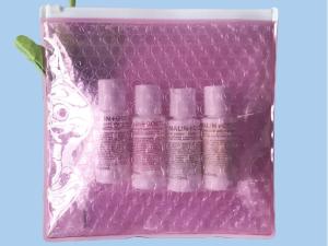 Wholesale Shockproof 200x200mm Zipper Bubble Bags , Transparent Safe Packaging Slider Zipper Bags from china suppliers