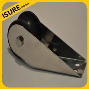 Wholesale ISURE MARINE Stainless Steel Bow Anchor Roller Bracket Rubber Roller For Boat/Yacht from china suppliers