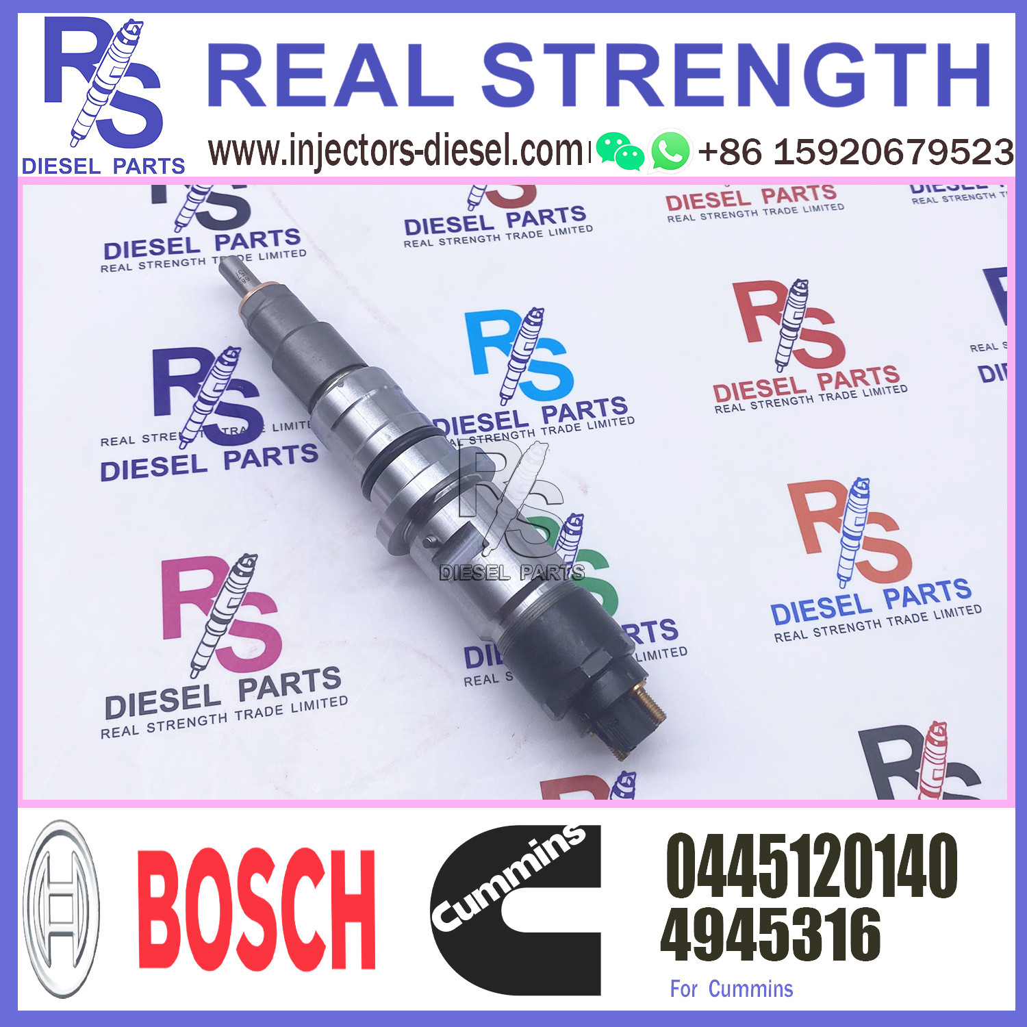 DCEC auto engine parts QSL 6L 6L8.9 6LTAA8.9 fuel injector 5263310 4944476 4934411 0445120237 84347519 0445120097 044512