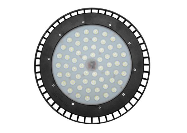 Black Color 200W UFO LED High Bay Light Fixtures Super Silm Industrial Led
