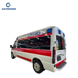 Wholesale 5 Door Ford Transit Ambulance 3 Seater Medical Emergency Ambulance from china suppliers