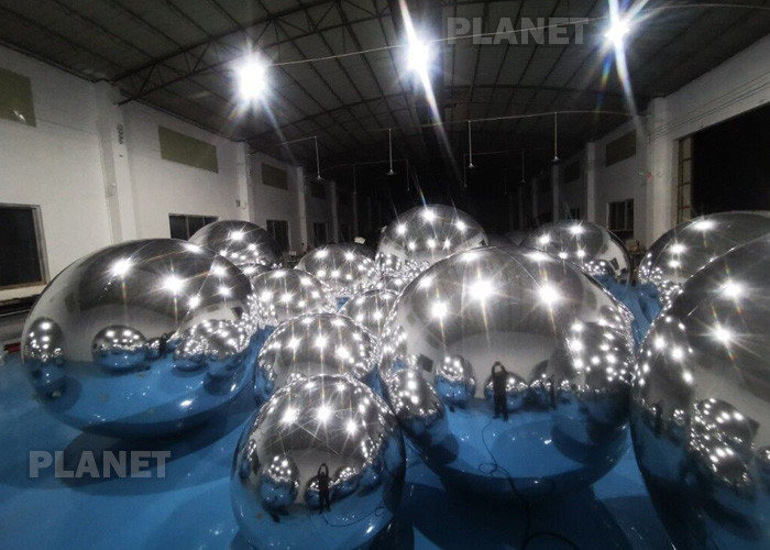 Advertising Reflective Inflatable Mirror Ball For Party Decoration
