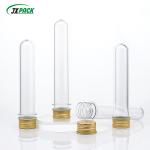 50ml Transparent PET Preform Cosmetic Cylindrical Plastic Tube For Mask Powder