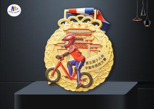 Wholesale 65x4mm Children Banlance Bike Medals In Colors Painting from china suppliers