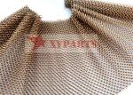 Colorful Stainless Steel Wire Chain Mesh Curtains For For Fireplace Partition