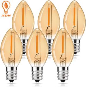 Wholesale 0.5 Watt C7 Night Dimmable Antique LED Bulbs For Home 2700K 50lm from china suppliers