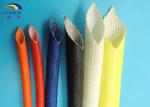 Insulation Acrylic Fiberglass Sleeving / Fiber Glass Wire Sleeve for Electrical