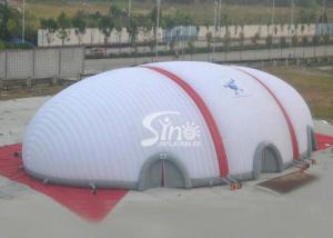 Wholesale 40x20 meters egg sports playground giant inflatable dome tent made of 1 class pvc coated nylon from china suppliers