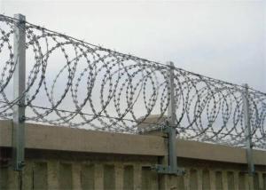 Wholesale Double Coil Concertina Razor Wire Single / Double Spiral Barbed Wire from china suppliers