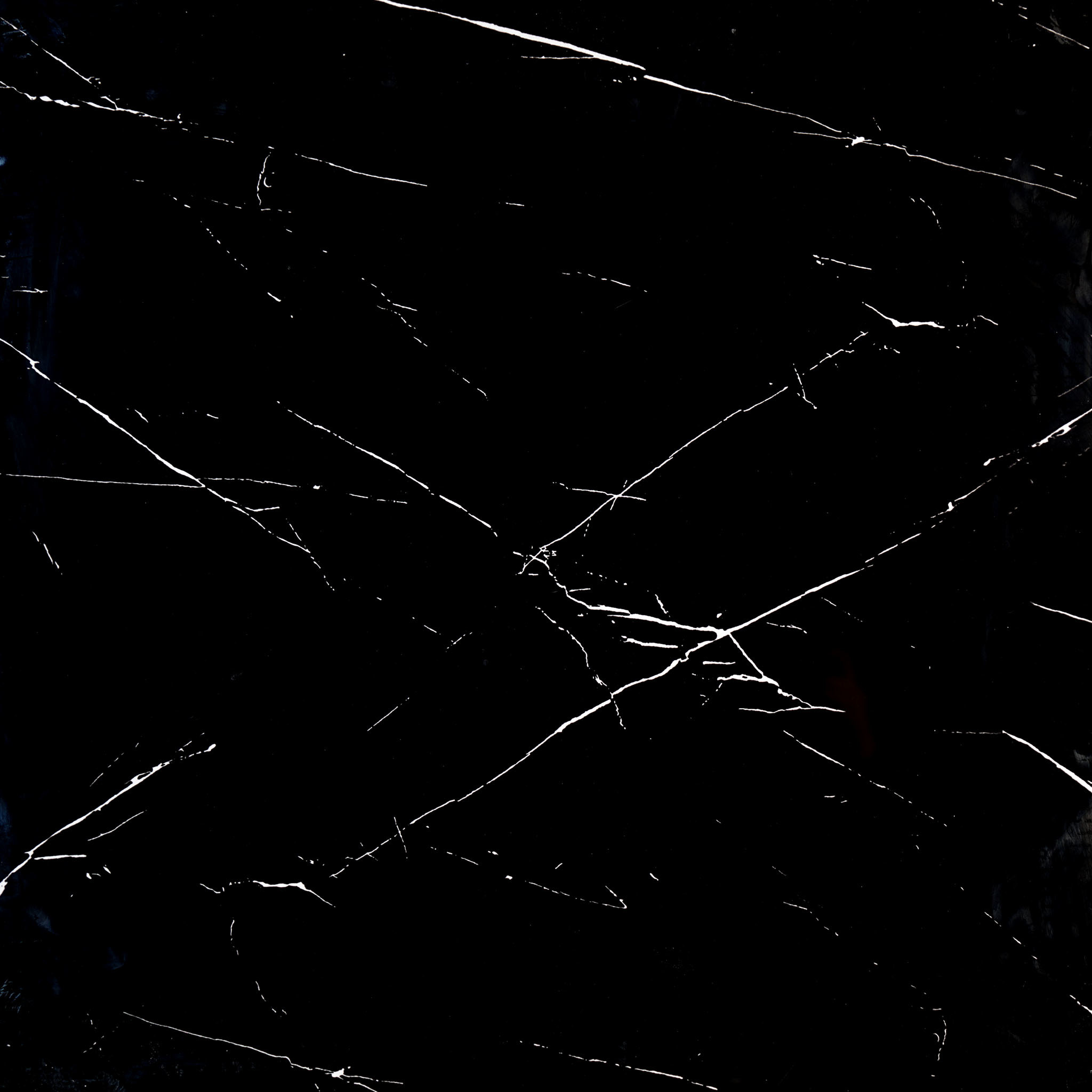 600X600mm marble tile texture,full glazed polished tile,black color