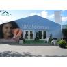 Buy cheap Blue Outdoor Event Tents With Double - Wing Glass Door , Wedding Canopies from wholesalers