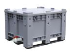 400kg Capacity Plastic IBC Container Plastic Pallet Box Heavy Duty CE