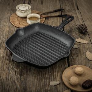 Wholesale Cooking Kitchen Stovetop Grill Pan Cast Iron Non Stick Modern Design from china suppliers