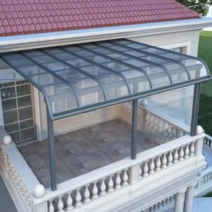 Wholesale 600mm Sheet Aluminum Patio Roof Cover 3x4m Pergola UV Protection 122km/h Windproof from china suppliers