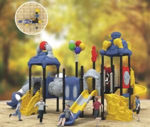 Wholesale steel playground equipment children commercial playground slides for kindergarten from china suppliers