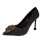 9888-21 Europe And The United States Sexy Pointed Shallow Mouth High Heels