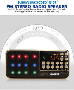 Wholesale Bluetooth portable magnetic speakers for older people and parents gift from china suppliers
