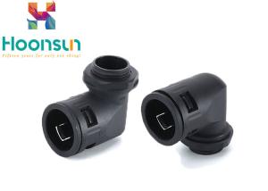 Wholesale Black Nylon Liquid Tight Conduit 90 Degree Connector For Flexible Pipes from china suppliers