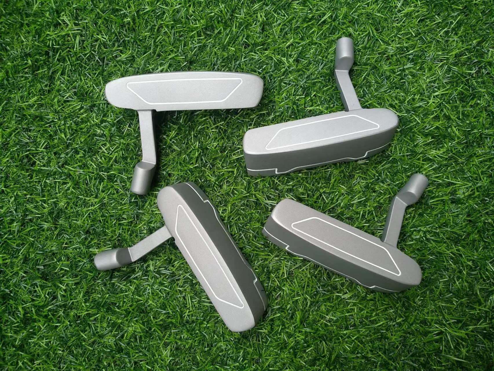 mallet golf putter, golf head , golf putter , complete golf putter