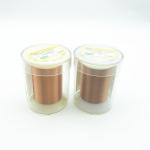 55 AWG 0.014mm Polyurethane 155 Solderable Enamelled Copper Wire For Watch
