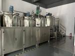 Food Antirust Vacuum Emulsifying Mixer Machine Multifunctional Durable