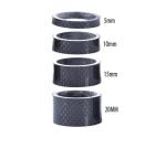 28.6mm Carbon Fiber Headset Spacers 3K Weave Bicycle Stem Spacers