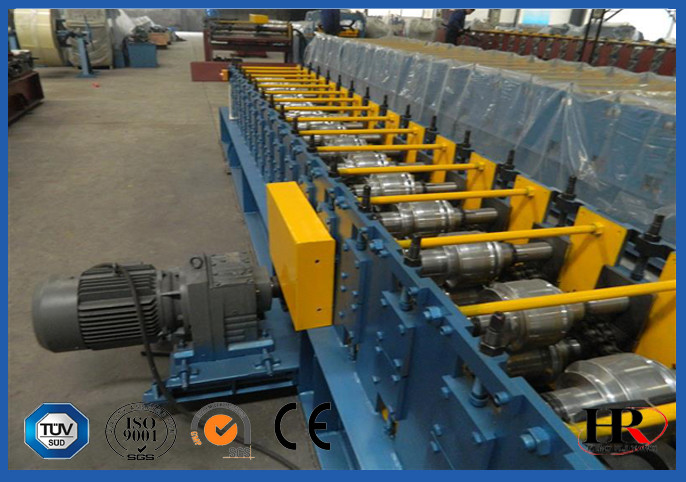 15 Tons 23kw Roller Shutter Doors Cold Roll Forming Machine With 0.4mm -1.0mm thickness