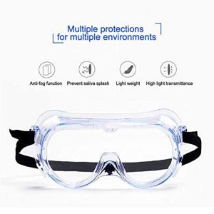 China Clear Eye Protection Safety Glasses / Anti Dust Safety Glasses CE FDA Approved on sale
