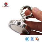 A3 steel NdFeB magnet 148 LBS 67 KG Pulling Force D48mm Rare Earth POT Magnet