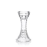 18cm Height Modern Taper Glass Candle Holder For Wedding Ceremony
