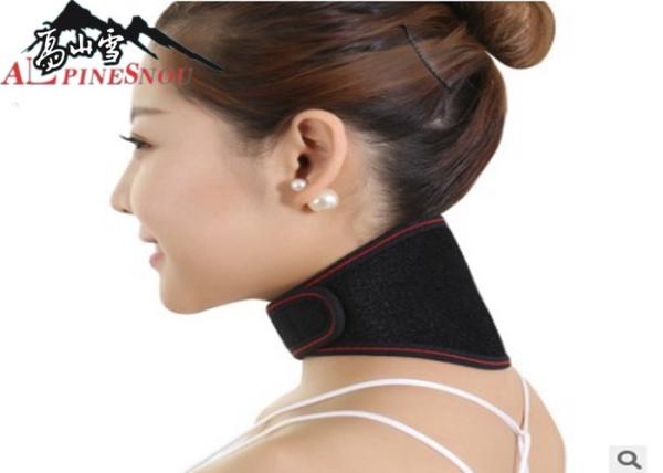 Black Tourmaline Self Heating Neck Pad , Tourmaline Magnetic Therapy Neck
