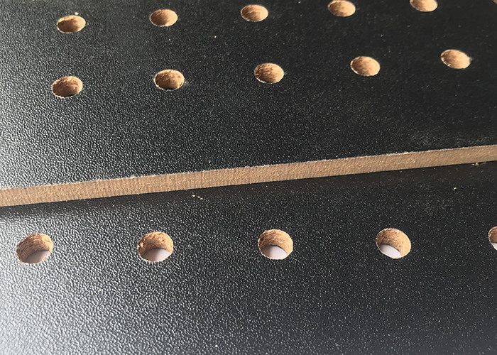 Indoor Supermarket 3.7mm MDF Pegboard With Hooks