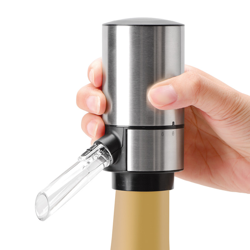 4.5''-12'' Electric Smart Wine Aerator Pourer Spout Battery Powered Bar Tool Set