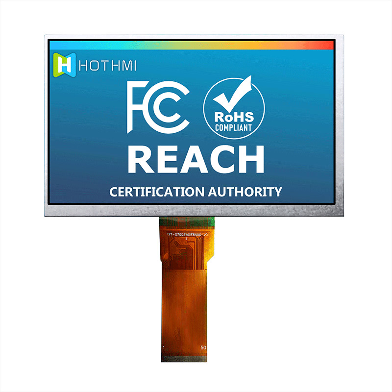 7 Inch TFT LCD Panel IPS Sunlight Readable Monitors TFT LCD Display Manufacturer
