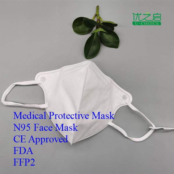 Capillary Structure 3 Ply Surgical Face Mask , Non Flammable Disposable Medical