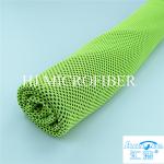 Green Color Microfiber Cleaning Cloth Cooling Towel Bath & Beach Towel small