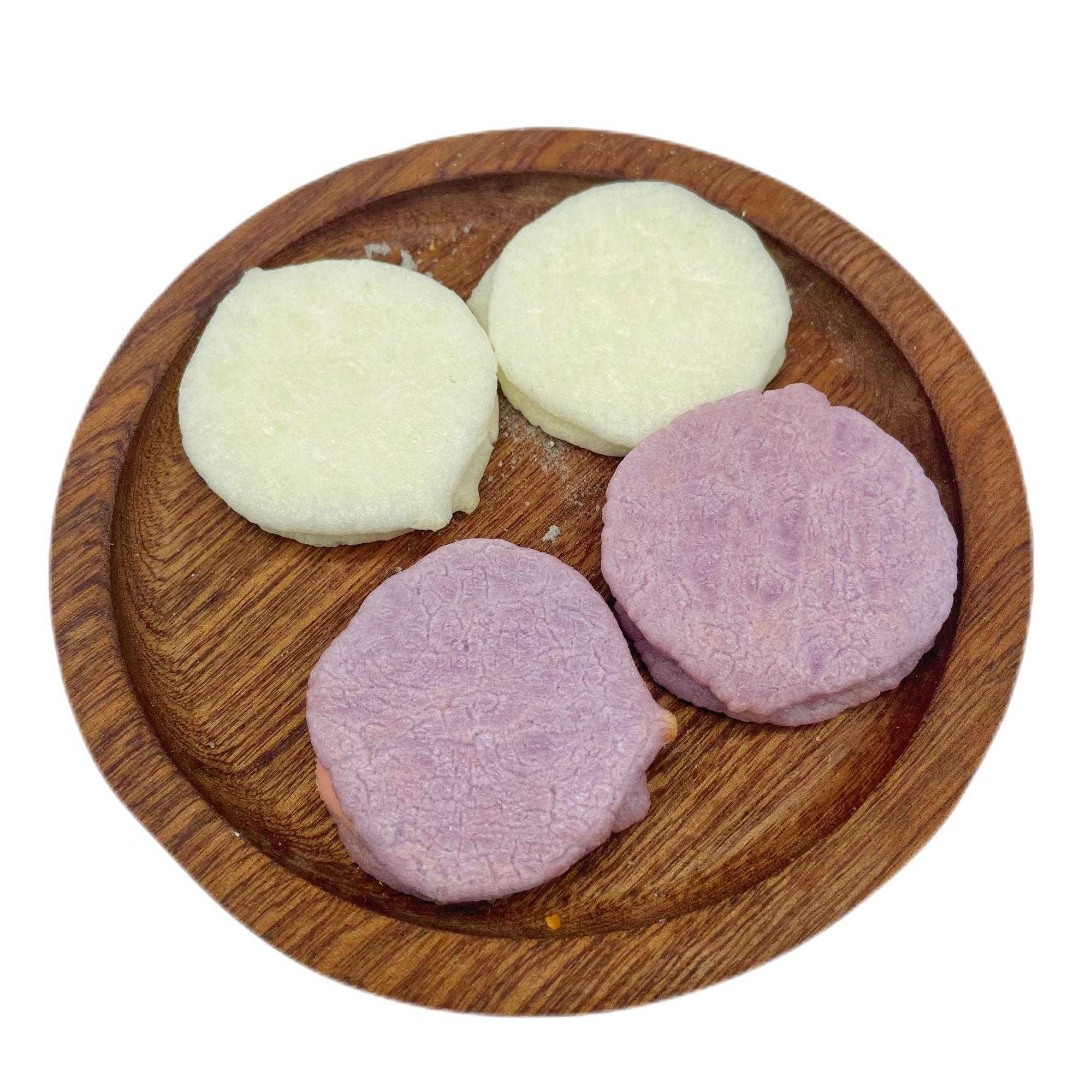 Children'S Rice Crackers Snacks Purple Sweet Potato And Taro Flavored