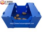 Vegetables Fruits PP Corrugated Plastic Storage Boxes
