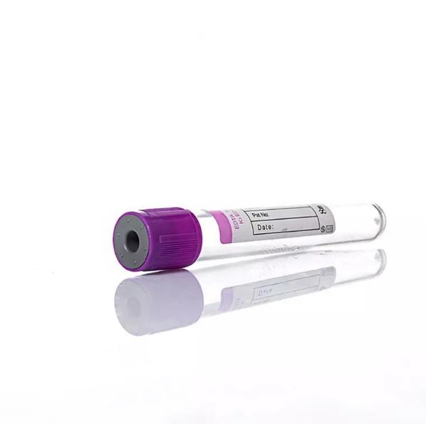 Disposable vacuum blood colletion tube Pet Glass Edta Blood Collection Tube 1