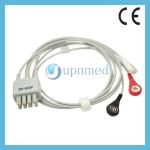 Nihon Kohden BR-903P ecg cable,snap,IEC