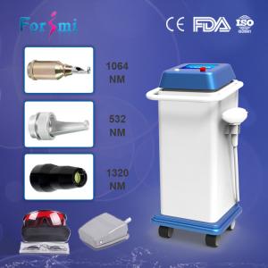 Wholesale CD FDA approved top sale high efficient 3mm spot size the best laser tattoo removal machine for beauty center use from china suppliers