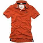 Digital Printed Low Profile POLO T Shirts Stripe Short Sleeve Available 150g -
