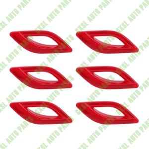 Wholesale For Maserati Quattroporte Red Side Air Vent Fender Cover Car-Styling Exterior from china suppliers